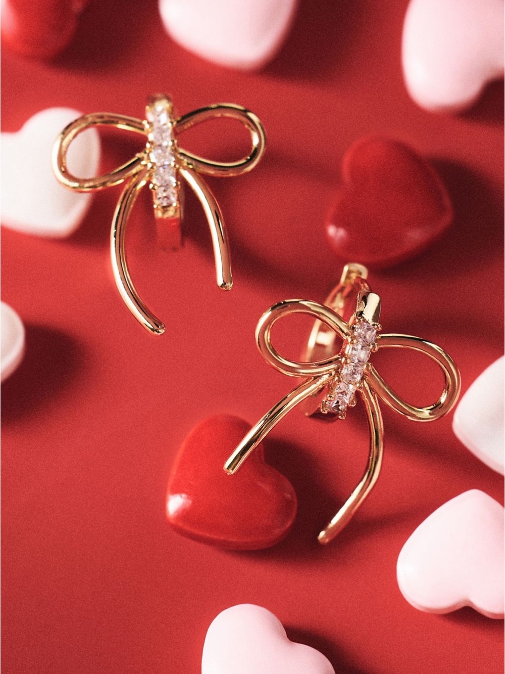 NEW Bow Huggie earrings